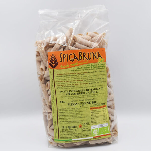 Mezze Penne Bio Integrali