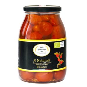 Pomodorino del Piennolo del Vesuvio D.O.P. e Bio  - Al Naturale Rosso -  Senza Acido Citrico