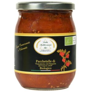 Pacchetelle di "Pomodorino del Piennolo del Vesuvio D.O.P." Bio